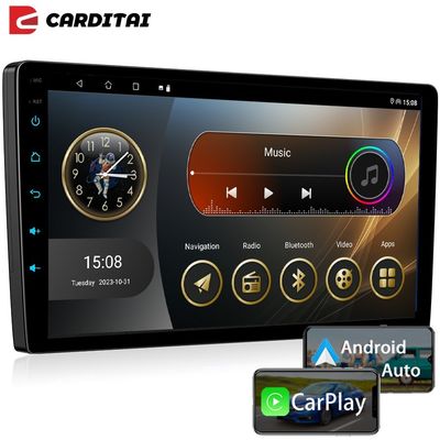9 inch Car Screen GPS Navigation Android Audio Radio System DVD Video Multimedia Afspelen