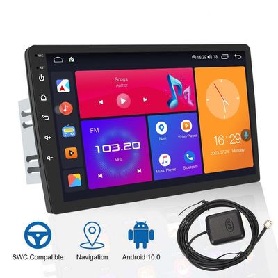 Universele 9 inch Android-auto-stereo met ingebouwde draadloze CarPlay en touchscreen