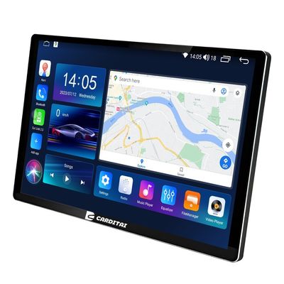 Contact Design 2Din Android Carplay Stereo DVD voor Nissan Kia Honda Toyota Opel Ford 13 inch
