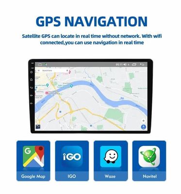 Oorspronkelijke FM-zender Android-auto-stereo met 7/9/10 inch touchscreen en GPS Wifi