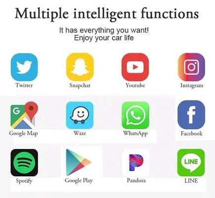 High Resolution 9&quot; Android 10 Car Audio Radio Stereo met GPS WIFI IPS Car Screen