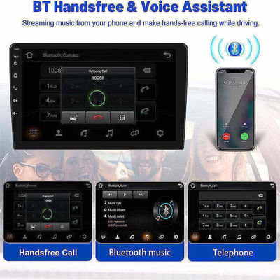 Universele 10,1 inch Android 12 Car Radio met IPS Touch Screen en AHD 1080P Camera