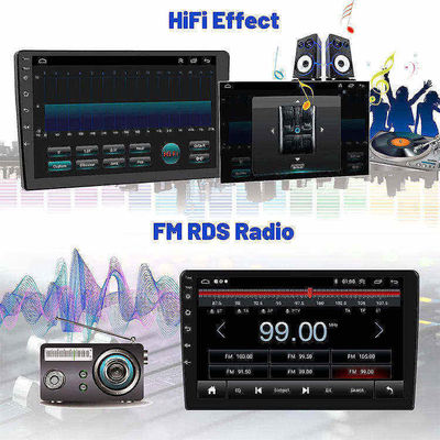 Universele 10,1 inch Android 12 Car Radio met IPS Touch Screen en AHD 1080P Camera