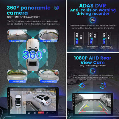 Android Auto Carplay Radio Stereo Video 9 inch 2DIN GPS-speler met aanraakscherm