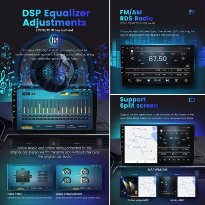 Universal 9 inch 10 inch Carplay Radio Screen Octa Core DSP QLED Met 8G128G Android Car Multimedia