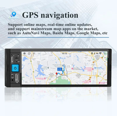 Car Radio Wireless Carplay 1Din MP5-speler met FM/AM/RDS multimedia en Bluetooth