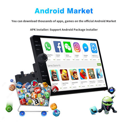 9 inch Carplay en Android Auto Car Screen Navigation DVD Player Stereosysteem voor Android 10 OS