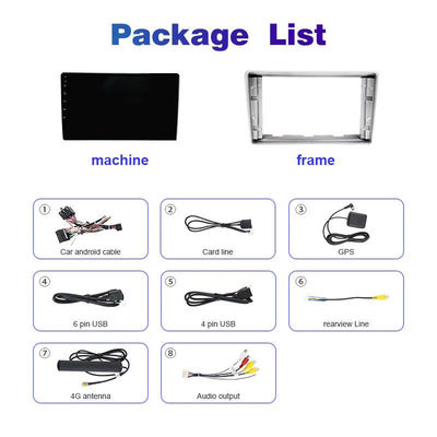 Universal Multi-Language 2 Din Android 12 Car Radio voor moderne Nissan Toyota Kia