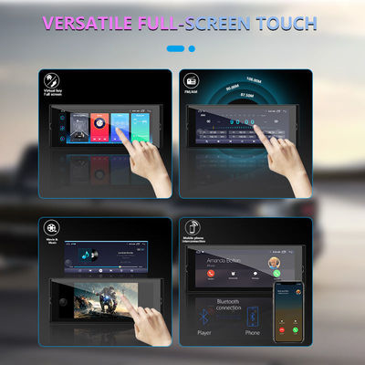 6.86 inch Universal Car DVD Player met Carplay GPS Navigation en Mirror Link Support