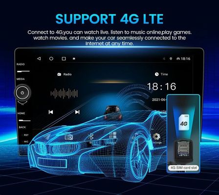 Full Fit Display Screen Car Stereo 8Core TS18 Multimedia Player voor universele auto-installatie
