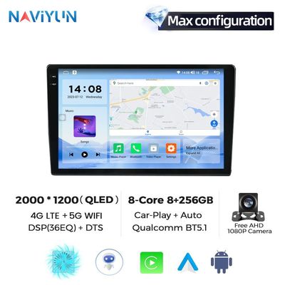 9 inch Car Play BT FM Touch Screen Car Video Player Universele Double Din Android 2Din