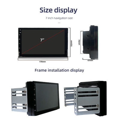 1 16GB Touch Screen Car Media Player met ingebouwde draadloze CarPlay en AUX Port