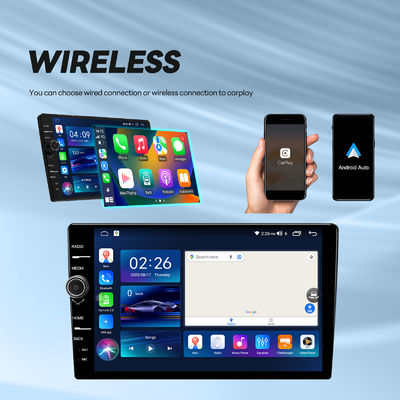 Universal 9 10 inch Double DIN Car Video Android GPS 8-Core 4 64GB 4G CarPlay DSP/RDS