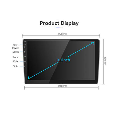Android 9/10 Inch Car Touch Screen GPS Stereo Radio Navigation System voor Auto Electronics