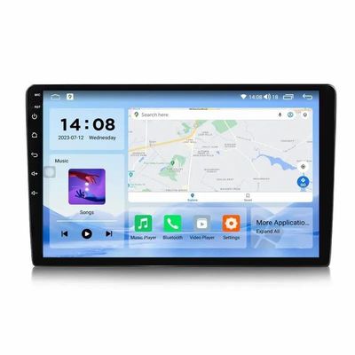 10.1 inch Universal 2 Din Android Car Stereo met DSP 32EQ RDS Screen Multimedia Player