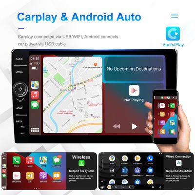 10.1&quot; Touchscreen 2 32GB Full-fit Android Media Player DVD 2Din Navigatie Auto Radio 360 Panorama CarPlay-Android Auto