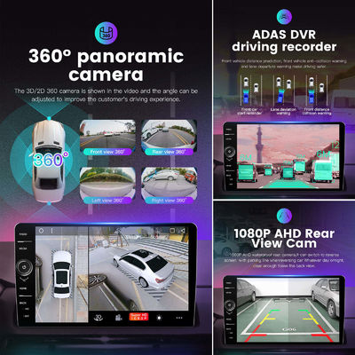 2.5D IPS Car GPS Navigation Auto Radio Multimedia Player voor 9 inch Android Car Radio