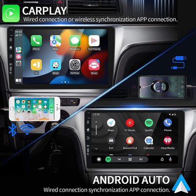 Carditai Android 10 QLED Car Audio 2 32G Head Unit met ingebouwde GPS en 9/10 inch scherm