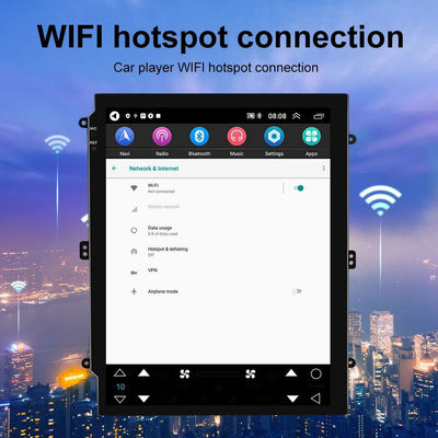 Radiotuner 9.7INCH Android 12 Carplay 8Core 2 Din Auto GPS Multimedia Speler WIFI Audio