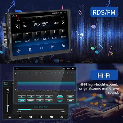 Carditai Android 10 QLED Car Audio 2 32G Head Unit met ingebouwde GPS en 9/10 inch scherm