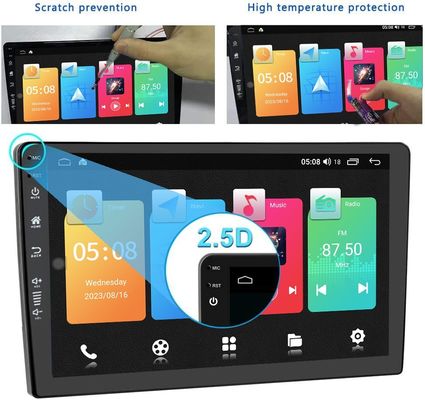 Carditai Android 10 QLED Car Audio 2 32G Head Unit met ingebouwde GPS en 9/10 inch scherm