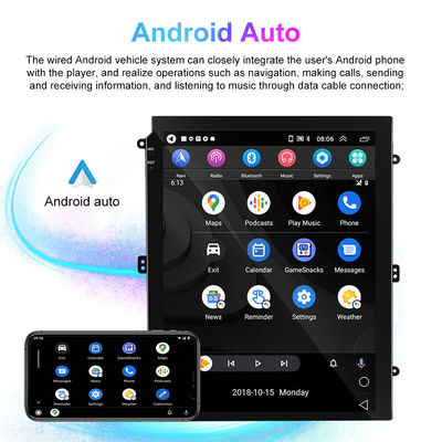 USB-aansluiting 9,7 inch Verticaal scherm Autoradio met 1280*800 resolutie en stereo