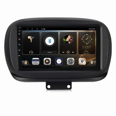 FIAT 500 2007-2015 2 Din Car Stereo Audio Player met AHD 1080P Camera en 4 Core CPU