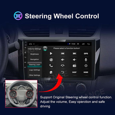9" IPS/QLED Touch Screen Android 12 Car Radio met GPS Wifi achtercamera en BT FM RDS