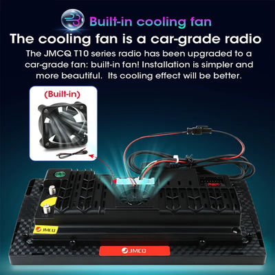 10 inch touchscreen universele auto-radio met meerdere talen en 2 din ingebouwd ontwerp