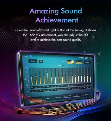 9 inch Universal Car Radio Android12 Car Panel Screen 5G WiFi Car DVD Player GPS navigatie