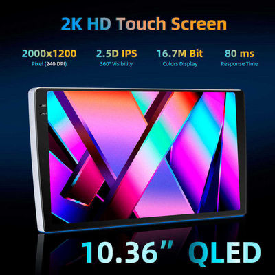 10 inch 4G Auto Dvd-speler 1DIN 8 Core Auto Stereo Audio Carplay DSP Android 10 4 64G