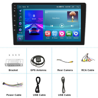 7/8/9/10/12/13 inch Wireless CarPlay Android Player met ingebouwde 2DIN GPS navigatie