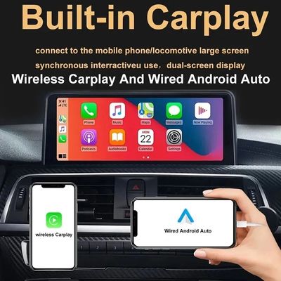 12.3' QLED-scherm 4G LTE Wifi DSP Carplay Android Auto 2Din Car Radio Voor BMW/Benz/Audi Universal