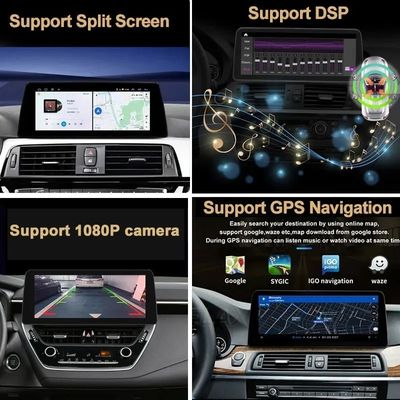 12.3' QLED-scherm 4G LTE Wifi DSP Carplay Android Auto 2Din Car Radio Voor BMW/Benz/Audi Universal