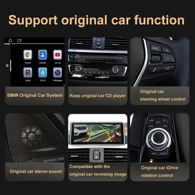 12.3' QLED-scherm 4G LTE Wifi DSP Carplay Android Auto 2Din Car Radio Voor BMW/Benz/Audi Universal