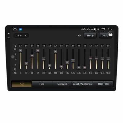 Dashboard Placement MP5 Multimedia Player met Bluetooth en 2k Audio System