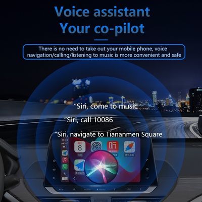 Draagbare CarPlay Android 13 Multimedia Video Draadloze Car Play Ai Box voor auto luchtreiniger