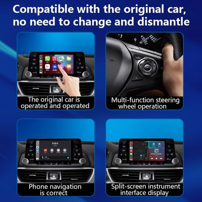 Draagbare CarPlay Android 13 Multimedia Video Draadloze Car Play Ai Box voor auto luchtreiniger