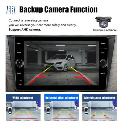 8/9/10" Knob Android 12 8core 4 64GB QELD DSP Car Multimedia System voor het universele jaar