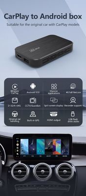 Draadloze Android Auto en Apple Carplay Media Box met andere designstijl Draagbaar