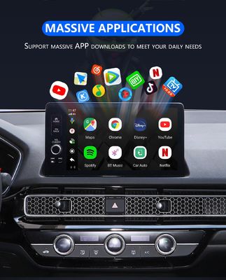 Draadloze Android Auto en Apple Carplay Media Box met andere designstijl Draagbaar