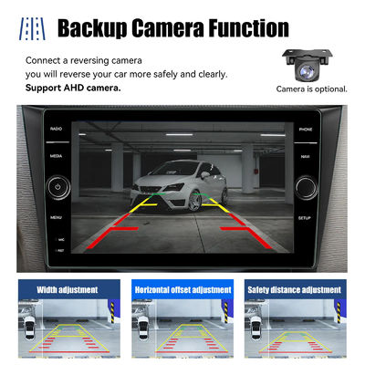8 inch 2din Android 13 Car Stereo met QELD Screen GPS Wifi en Camera Full-fit Design