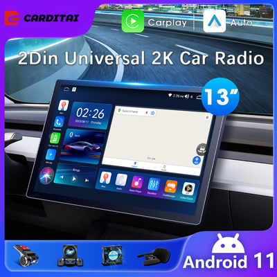 13.3 inch Android 11.0 Carplay Multimedia Car Radio met touchscreen en OBD2 functie