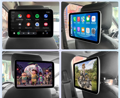 PORTABLE Android12.0 Kopsteun Monitor 2 32G WIFI/Bluetooth/USB/SD/HDMI/FM/Mirror Link Video Player