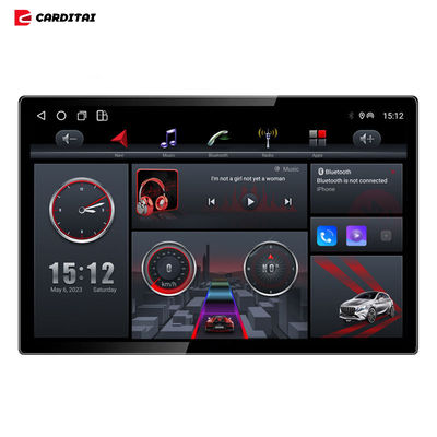 Universal 1 Din 13 inch Car DVD Player Android Autoradio met draaiend touchscreen