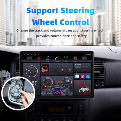 Aanraakscherm Android Car Radio 2.5D GPS Navigation Multimedia Player 1Din 13 "Universal