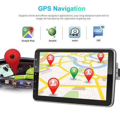 Multi-taal compatibel 10,1 inch universele Android multimedia speler Auto DVD-speler