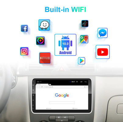 Multi-taal compatibel 10,1 inch universele Android multimedia speler Auto DVD-speler