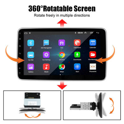Ondersteunt 10 inch Android Car Radio 360 Rotation Multimedia Player GPS IPS Touch Screen HD Display FM Bluetooth