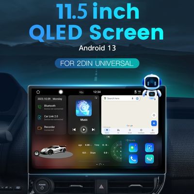 Universal Car Radio Android13 Car Player met 11,5 inch QELD-scherm en 8 Core TS10 Radio